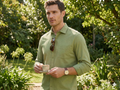 The Olive Heritage Linen Blend Shirt